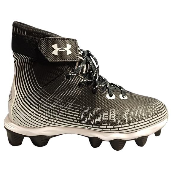 Under‎ Armour Highlight Franchise Football Cleats Youth US 3.5 Black 3023724-003